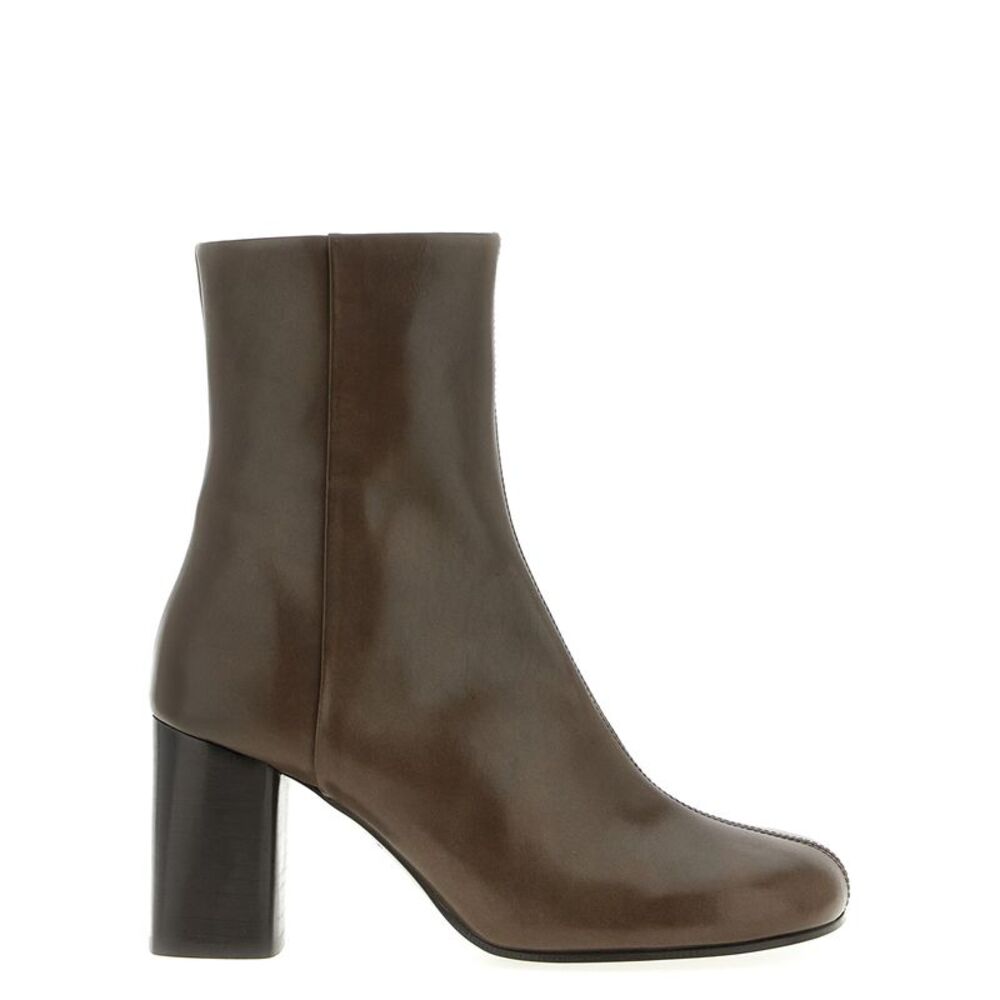 Lemaire Brown Calfskin Ankle Women's Boots